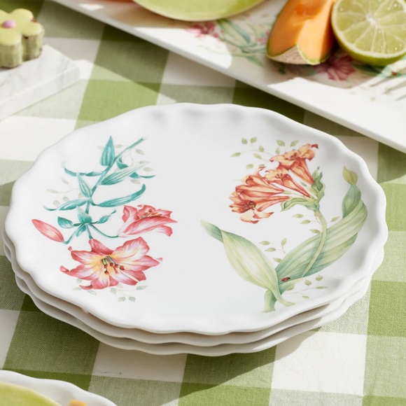 Moonlit Garden Accent Salad Plate By Lenox | Replacements, Ltd - View #9